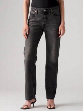 New Gap 90s Loose jeans washed black denim size 26